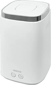 [山善] 加湿器 加熱式 スチーム式 上部給水 キューブ型 湿度センサー 山善] スチーム式 加湿器 加熱式 上部給水方式 (最大加湿 500ml) 2.4L
