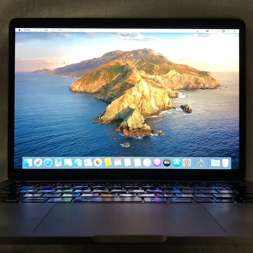 本体のみ】Apple MacBook Pro (13インチ， 2020， Thunderbolt 3ポート