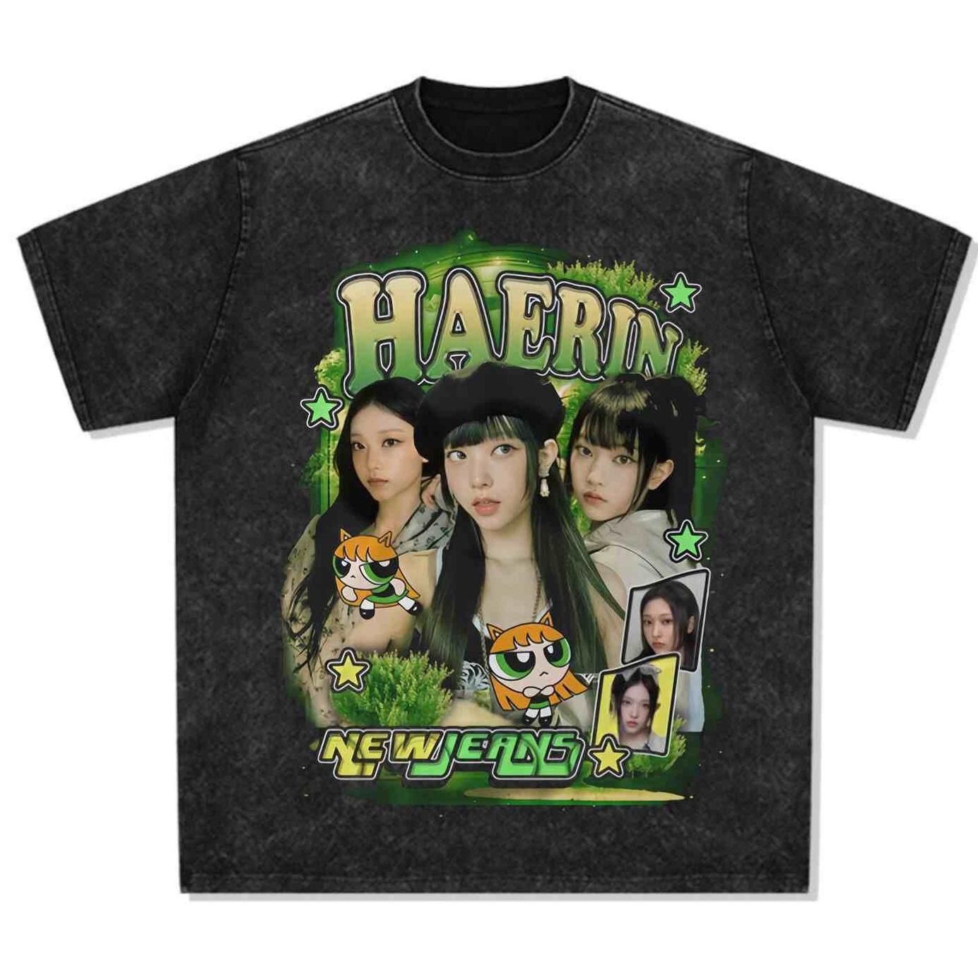 NewJeans ヘリン Tシャツ HAERIN ポップアップ 正規品 NewJeans ヘリン Tシャツ HAERIN ポップアップ 正規品