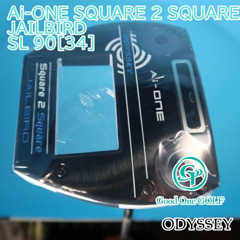 パター オデッセイ Ai-ONE SQUARE 2 SQUARE JAILBIRD|SL 90 34 ||6.3 6824