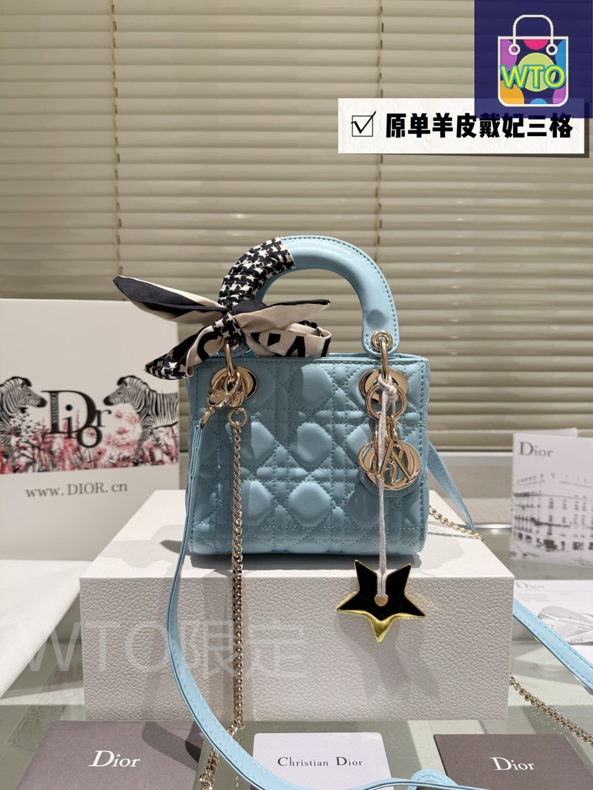 今日特価】Dior Lady Dior 羊皮ミニバッグ 17cm 高品質版 - メルカリ