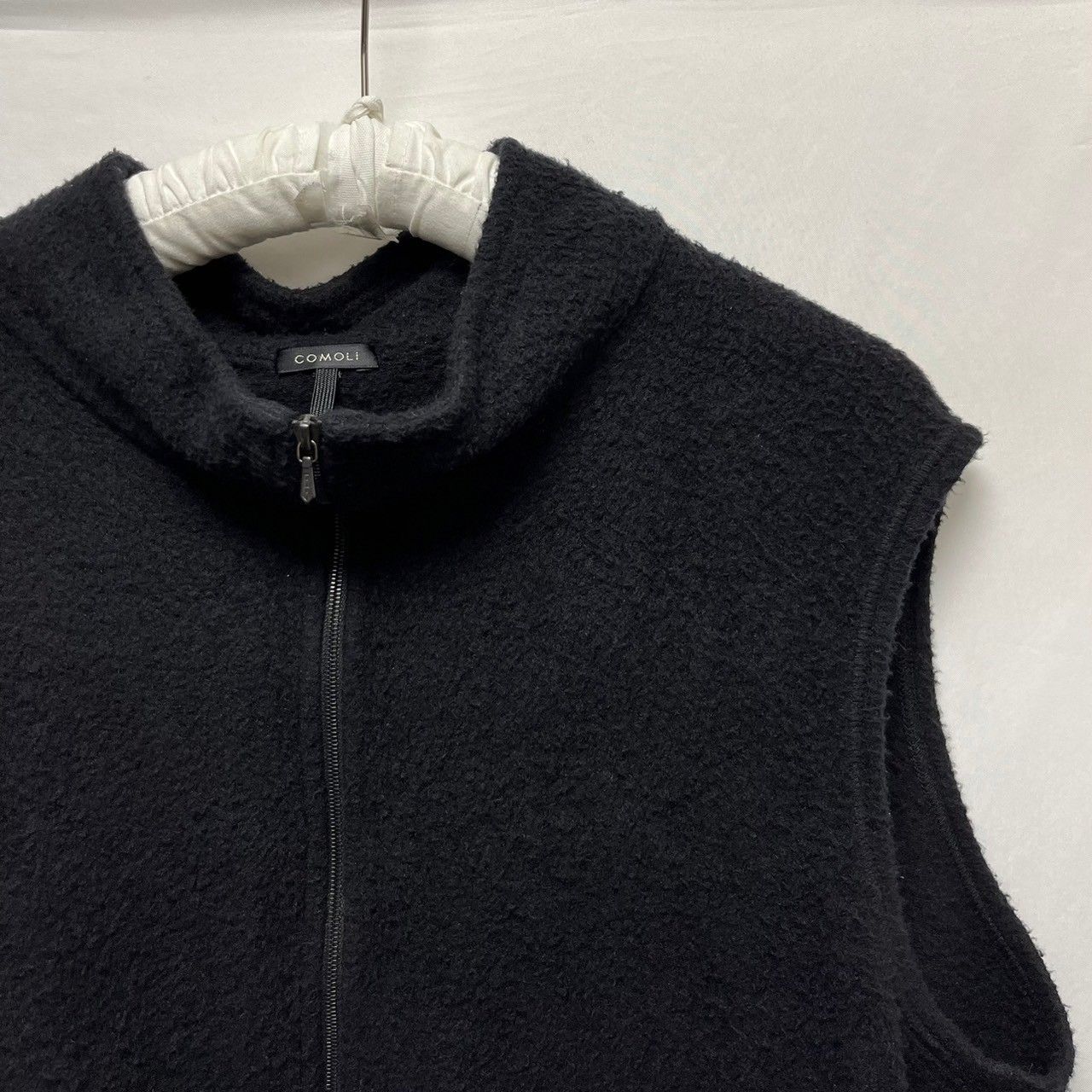 COMOLI コモリ 20AW シルクフリースジップアップベスト S03-05008 
