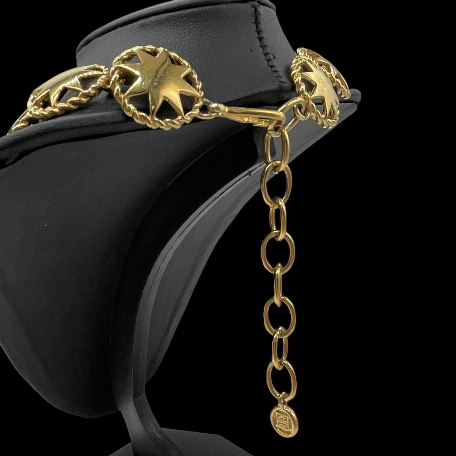 希少 GIVENCHY ジバンシー 星 スターモチーフ ネックレス ゴールド 4G 