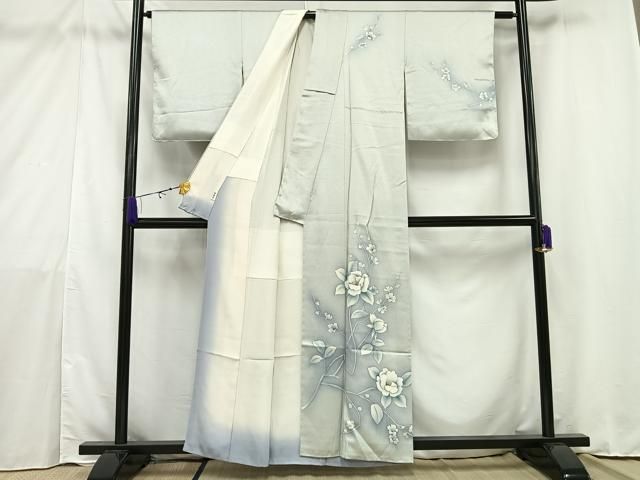 平和屋着物○訪問着 作家物 立波梅松文 暈し染め 正絹 逸品