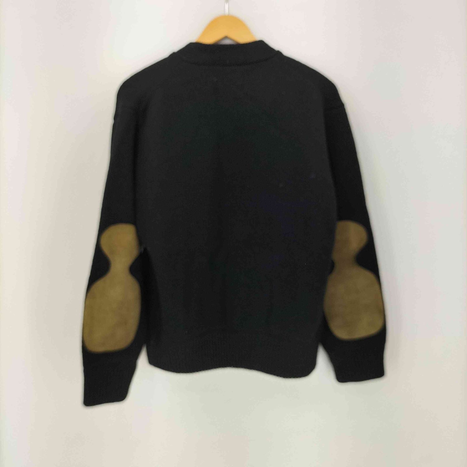 希少AD2001 コムデギャルソンオムオム　ニットカーディガン　エルボーパッチ コムデギャルソンオムオム COMME des GARCONS HOMME HOMME 01AW AD2001