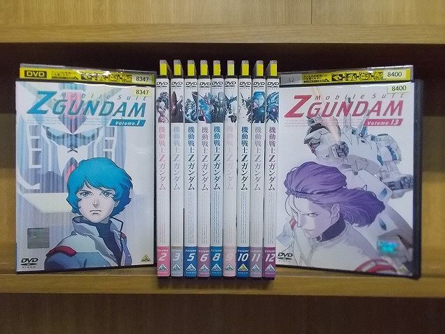 DVD 機動戦士Zガンダム 1〜13巻(4、7巻欠品) 11本セット ※ケース無し発送 レンタル落ち ZE1009 - メルカリ