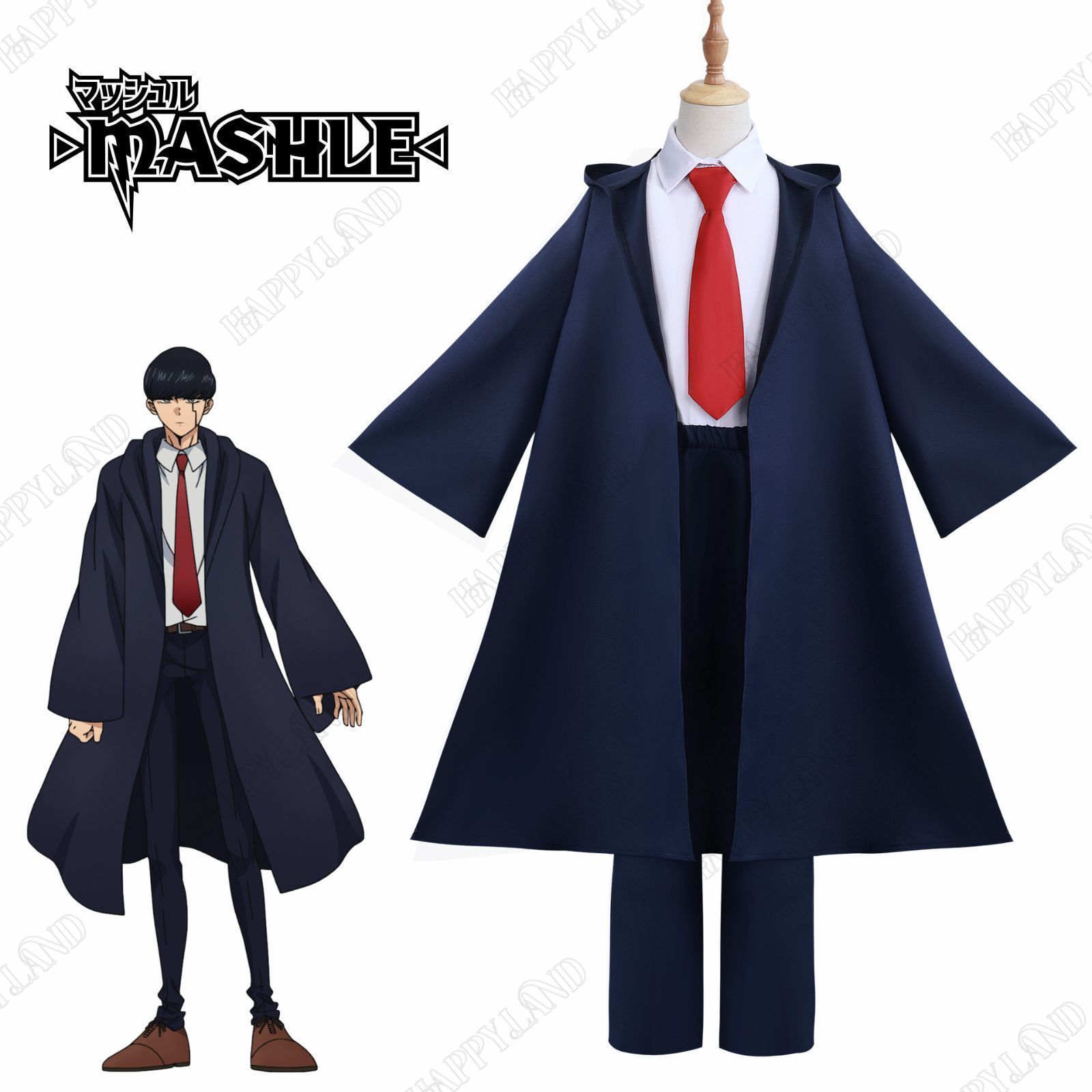 マッシュル-MASHLE- コスプレ マッシュ・バーンデッド コスプレ衣装 人気 キャラクター コスプレ用 イベント 仮装 舞台装 演出服 漫遊展 撮影用 観賞用 祭り 贈り物 誕生日 ハロウィン クリス