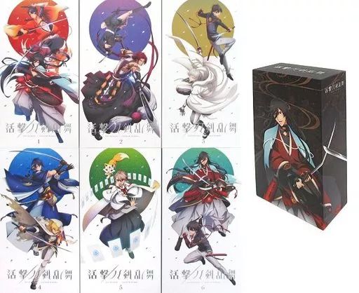 アニメBlu-ray Disc 活撃 刀剣乱舞 完全生産限定版 全6巻セット(Amazon