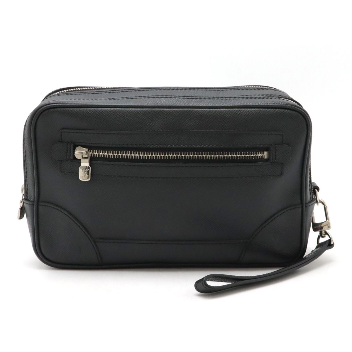 LOUIS VUITTON ルイ ヴィトン タイガ パヴェル セカンドバッグ クラッチバッグ レザー アルドワーズ 黒 ブラック シルバー金具 M31142