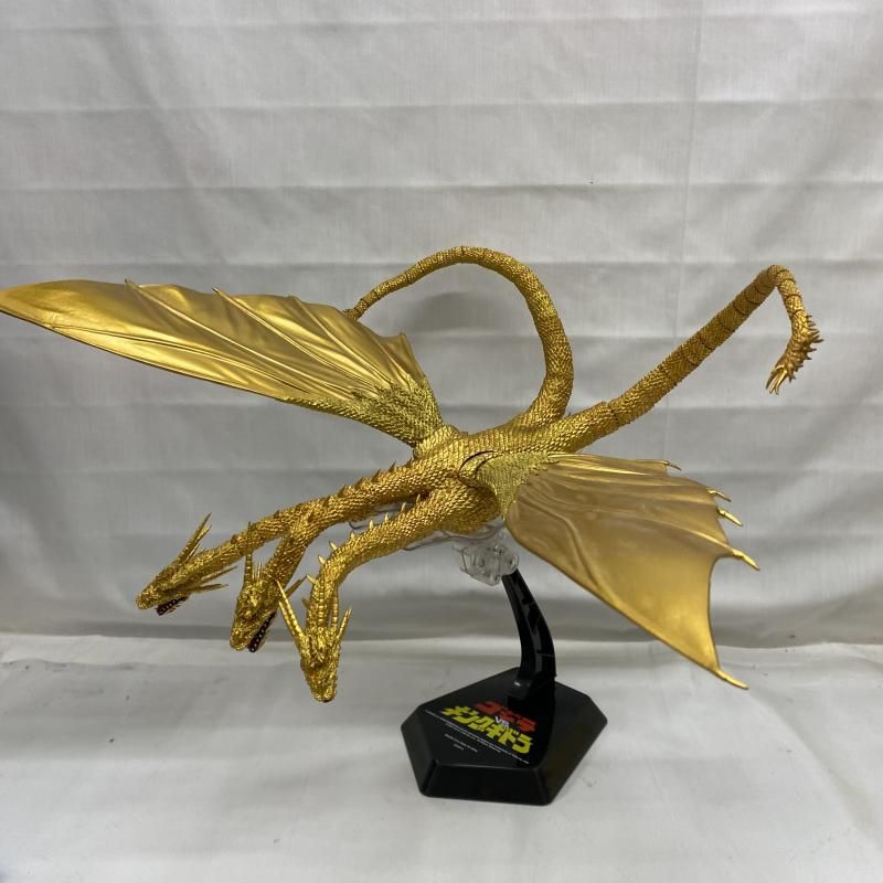 【中古】箱無･パーツ欠品)S.H.MosnterArts キングギドラ(2019) Special Color Ver.[22]