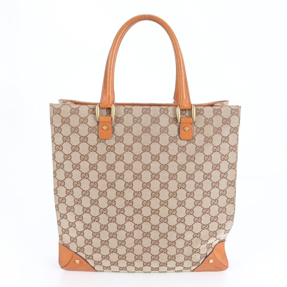 グッチ PVC GGキャンバス トートバッグ ハンドバッグ レザー ブラウン 楽天市場】【バッグ】GUCCI グッチ GGキャンバス トートバッグ