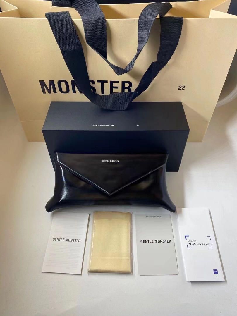 ジェントルモンスター GENTLE MONSTER X AMBUSH CARABINER サングラス メガネ 茶色