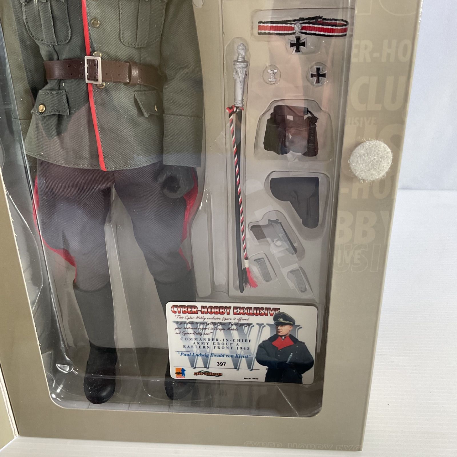 DRAGON/ドラゴン ＷＷⅡ/2 ITEM NO. 70510 CYBER-HOBBY EXCLUSIVE 第2次世界大戦 ドイツ軍 1/6  Paul Ludwig Ewald von Kleist フィギュア