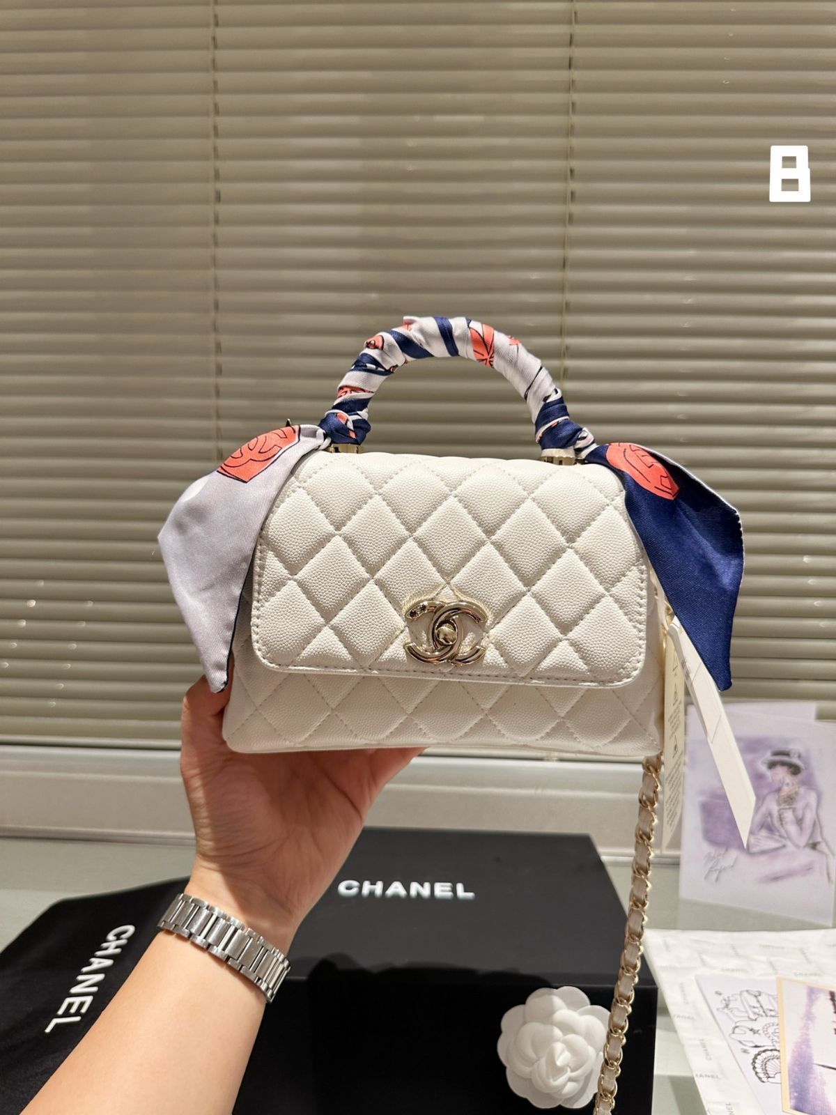 激レア！未使用品★ビンテージ CHANEL★ハンドバッグ 極美 Chanel】今日特価！シャネル Coco Handle 魅力的なハンドバッグ