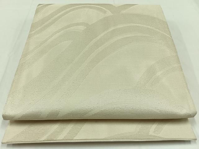 平和屋着物＊夏物　六通柄袋帯　流水文　銀糸　引箔　正絹　逸品　DABC8799cm 平和屋着物＊夏物 六通柄袋帯 流水文 銀糸 正絹 逸品 AAAX9425jh
