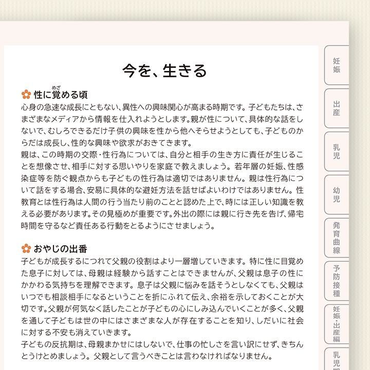 2025年版〔新品〕20年をつづる母子健康手帳・20年を