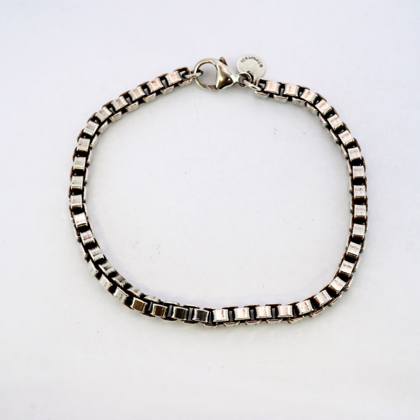 【美品】Tiffany ティファニー ベネチアン ブレスレット シルバー TIFFANY & Co. ベネチアン ブレスレット シルバー 925