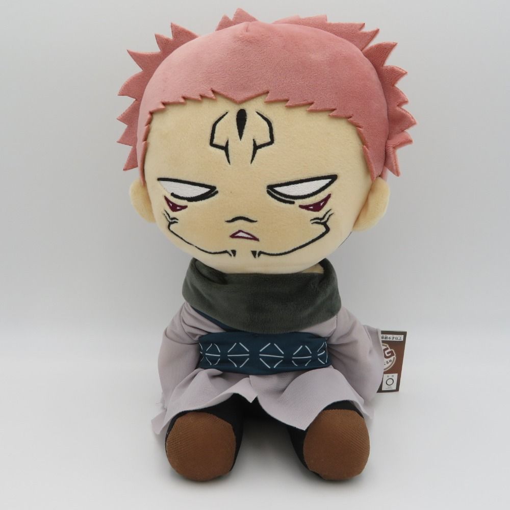 【タグ付き】両面宿儺　BIGぬいぐるみ　ゆる顔 Amazon.co.jp: タグ BIGぬいぐるみ ゆる顔ver 両面宿儺 : おもちゃ