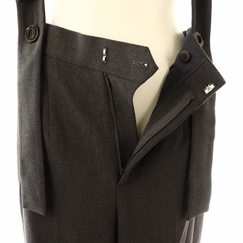 ENFOLD Salopette Overall エンフォルド サロペット エンフォルド ENFOLD 25SS ワイドサロペット WIDE SALOPETTE ボトムス