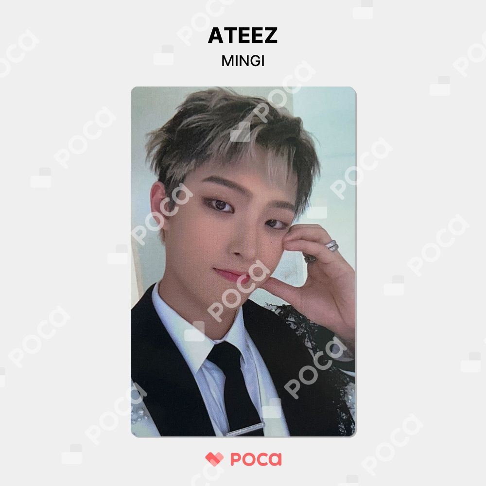 fromm ateez ミンギ　アチズ　トレカ が大特価！ fromm トレカ ソウルコン限定 アチズ ATEEZ 全員 K