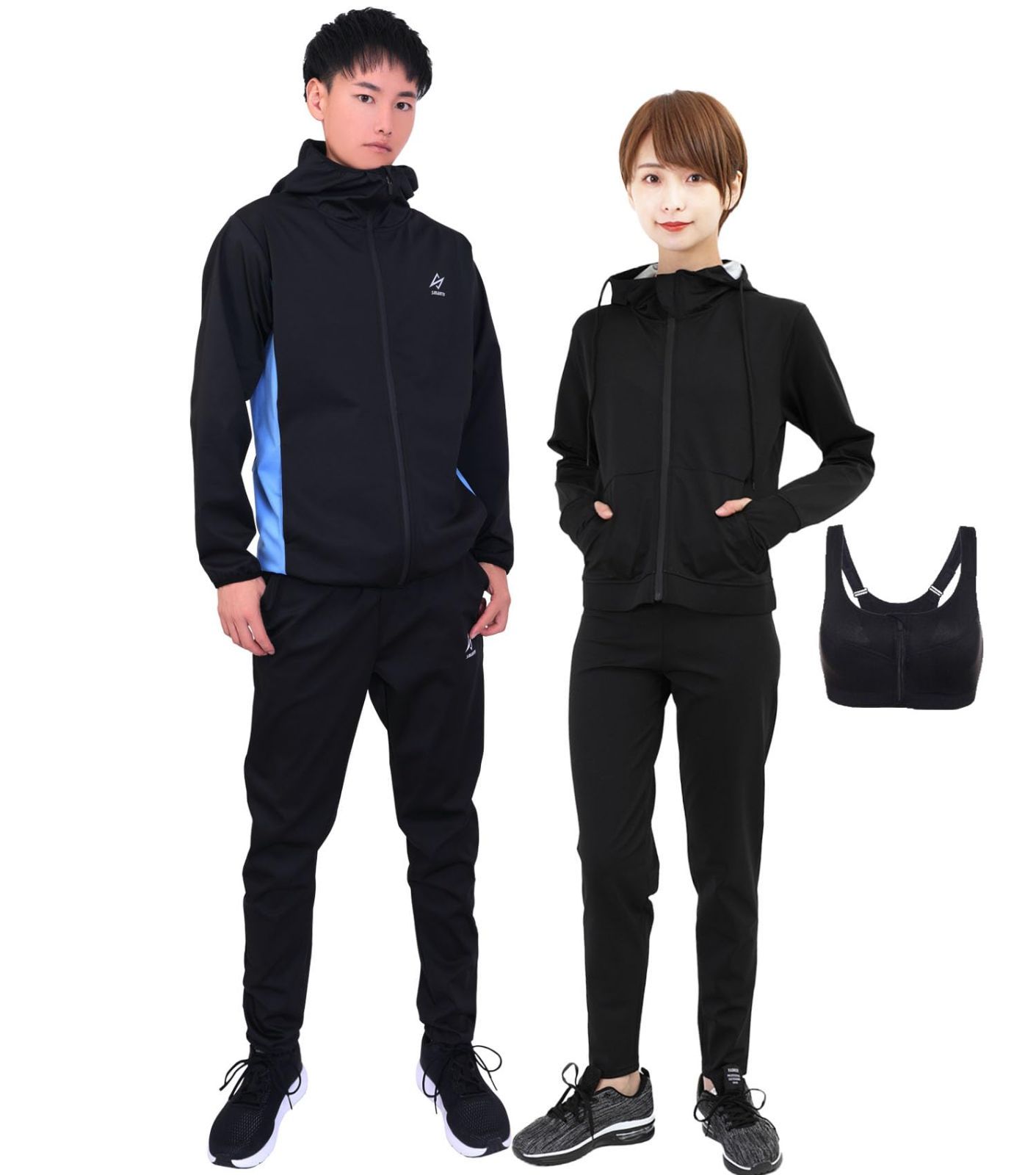 Smarty] 世界代表選手も愛用&動画付 サウナスーツ レディース メンズ