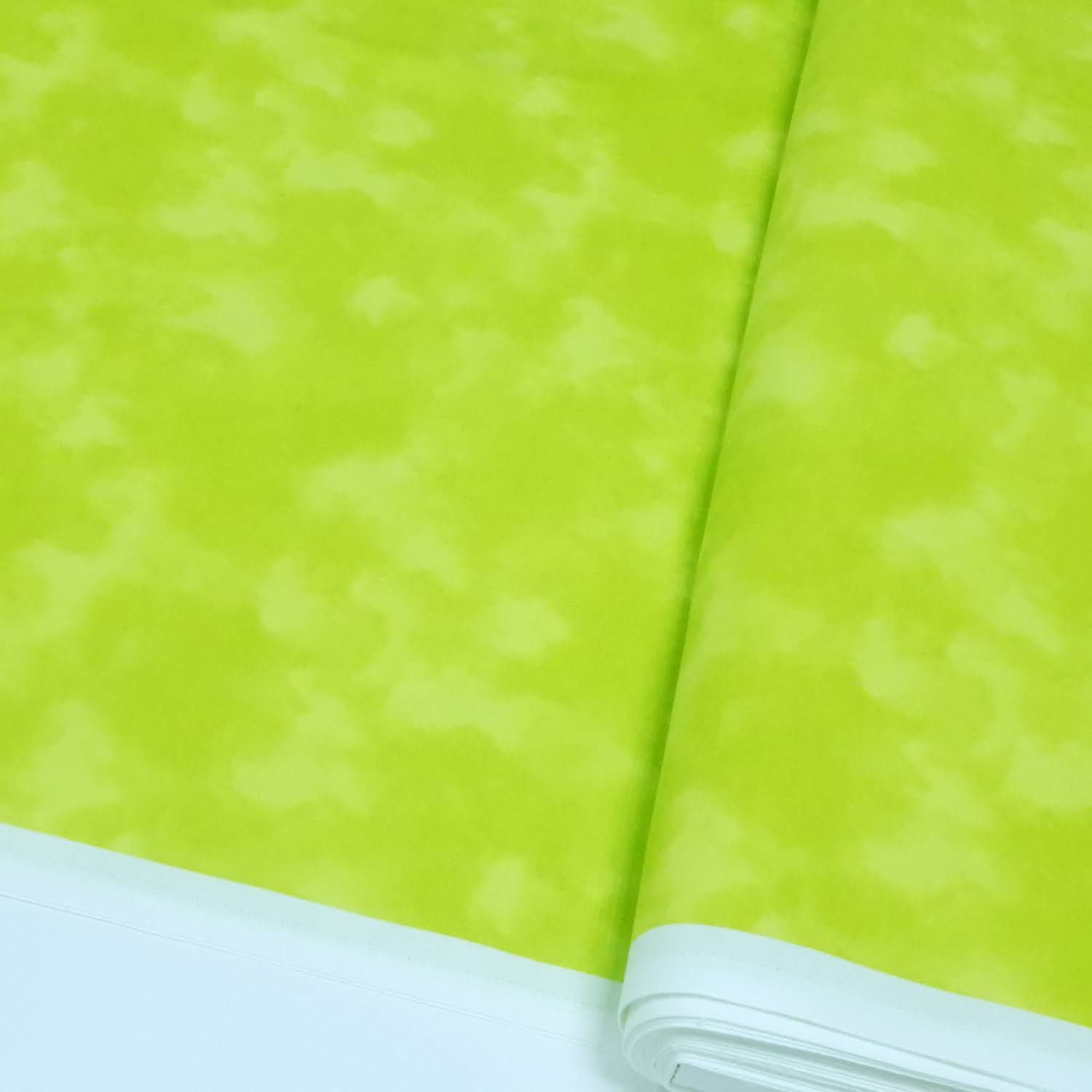 約27cm B87422ZH-57 黄緑 むら染め生地 ソフトキャン ハワイアンキルト