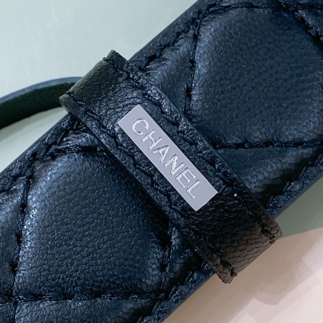 レザーが上品 エレガントな♪【CHANEL】24A ベルト 今日特価】Chanel シャネル レザーベルト - メルカリ