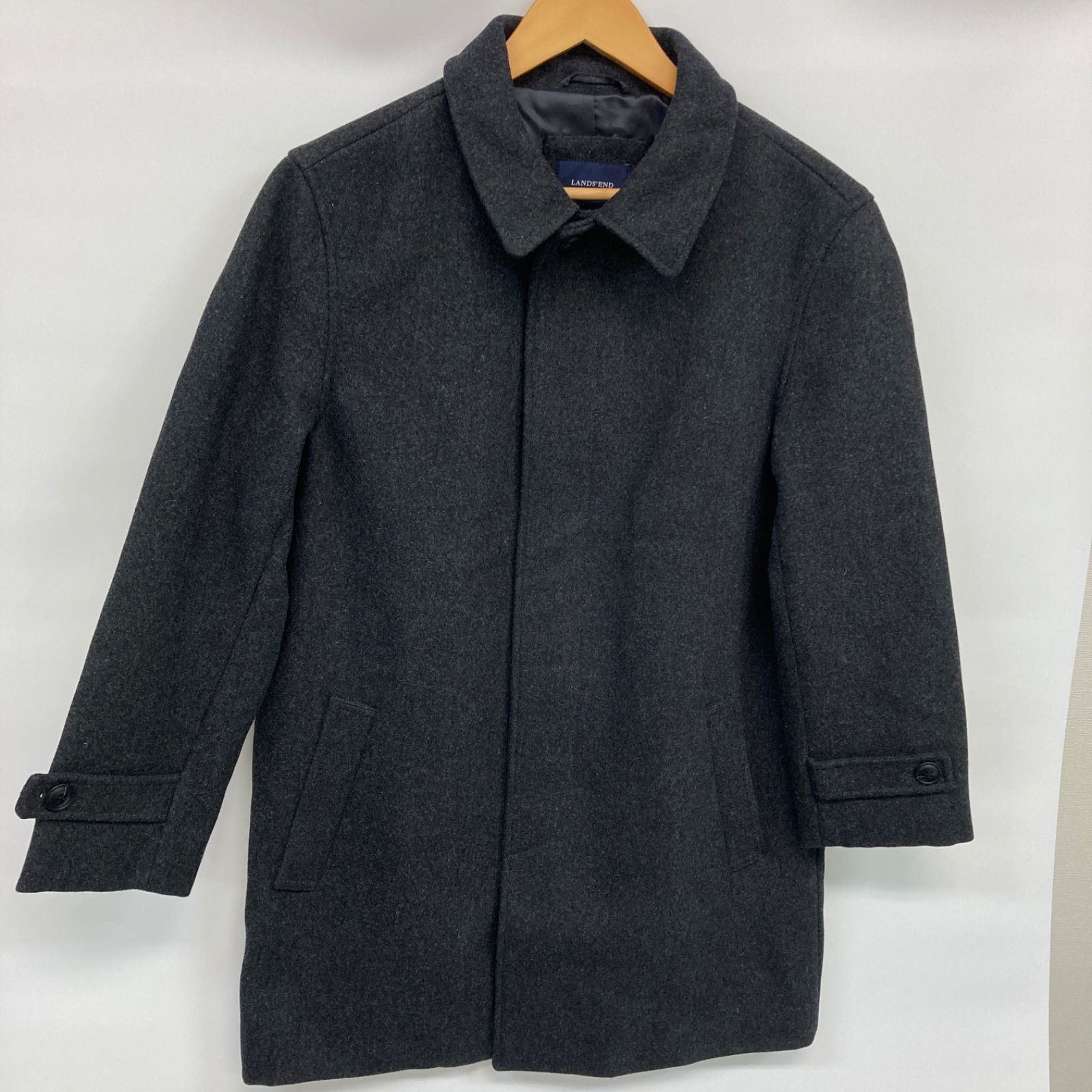 LANDS' END ジャケット コート アウター グレー S【CT1157】 LANDS' END ランズエンド ジャケット コート アウター グレー