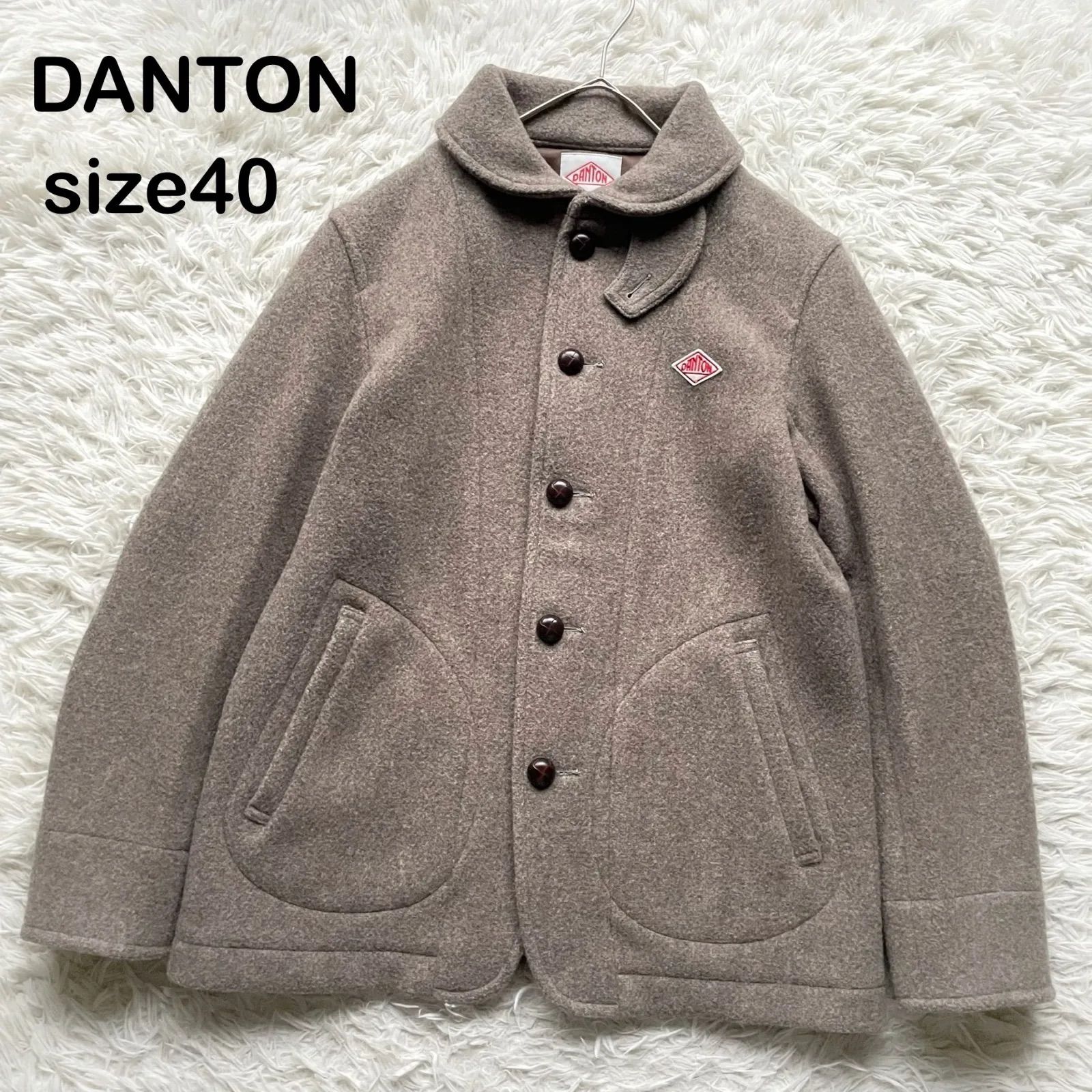 DAKS オリーブ ウールコート サイズ38 尾州ウール・ローブコート/40代