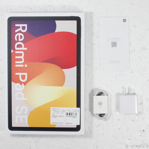 品〕 Redmi Pad SE 128GB グラファイトグレー VHU4513JP Wi-Fi【348