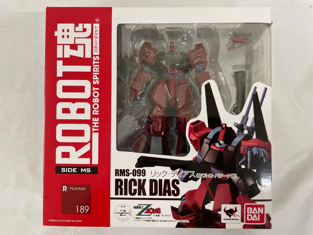 ROBOT魂 ＜SIDE MS＞ リック・ディアス （クワトロ・バジーナ機） Amazon.co.jp: TAMASHII NATIONS ROBOT魂 [SIDE MS] リック