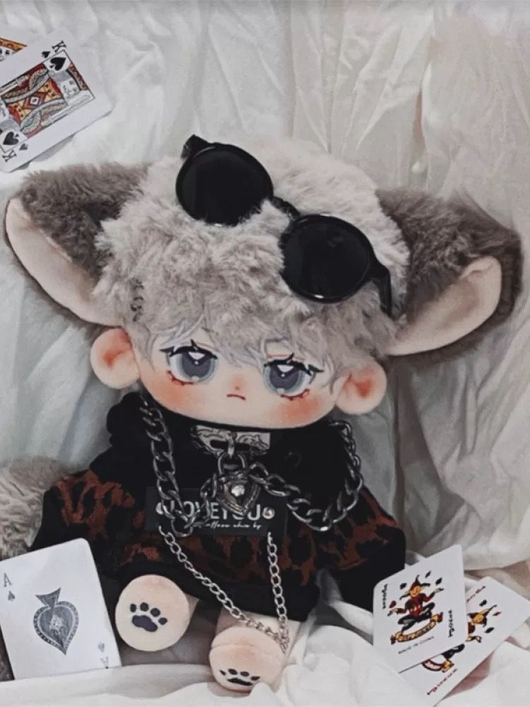 20CM 本体 ぬいぐるみ 無属性 尻尾 耳 男の子 推し活 推しぬい 綿人形