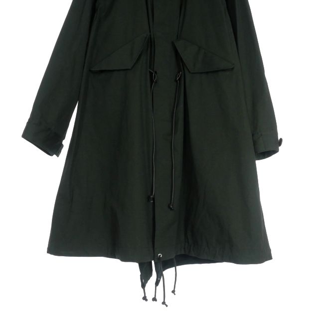 サカイ sacai 22AW コットンモッズコート ジャケット 2 黒