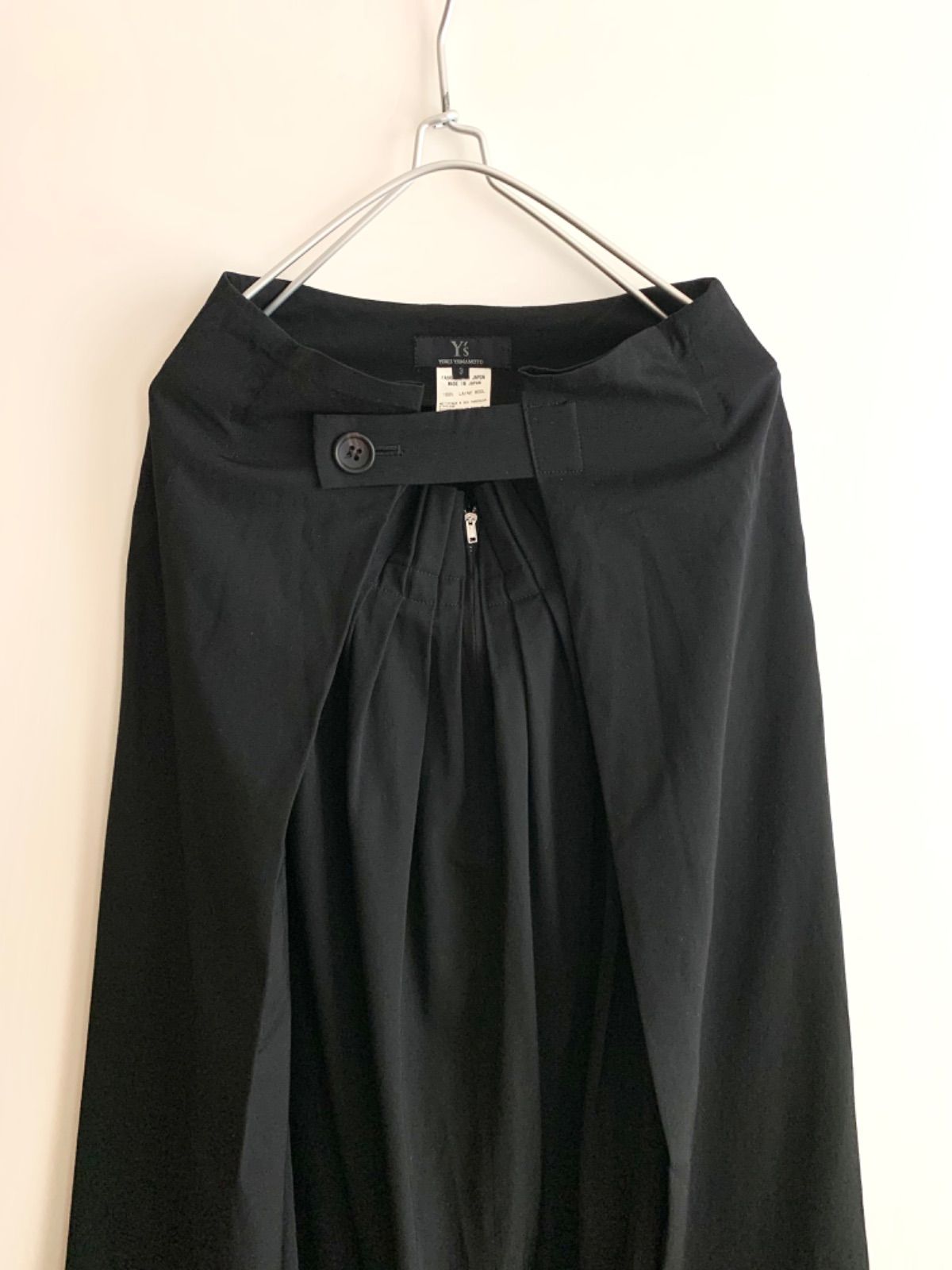 Y's yohji yamamoto ワイズ ヨウジヤマモト ウールギャバ ラップ Y's yohji yamamoto ワイズ ヨウジヤマモト ウールギャバ ラップ