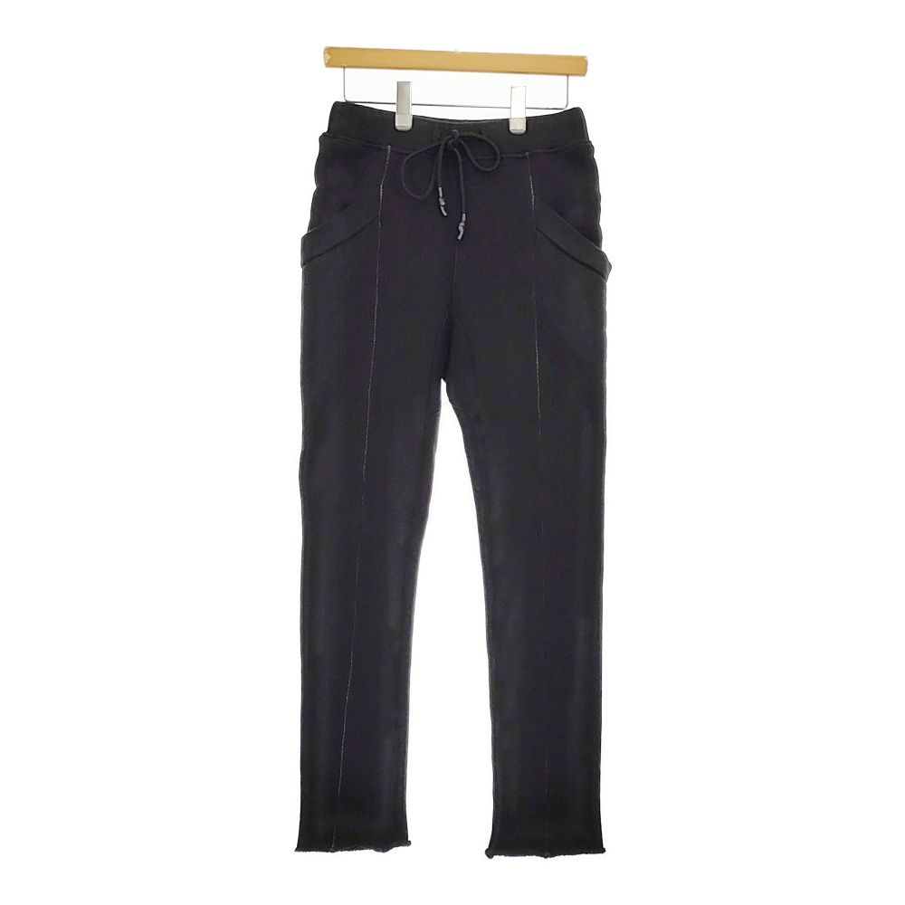 RIP VAN WINKLE HEAVY JERSEY PANTS R+049 スウェット イージーパンツ パンツ ブラック メンズ リップヴァンウィンクル【中古】4-1204G