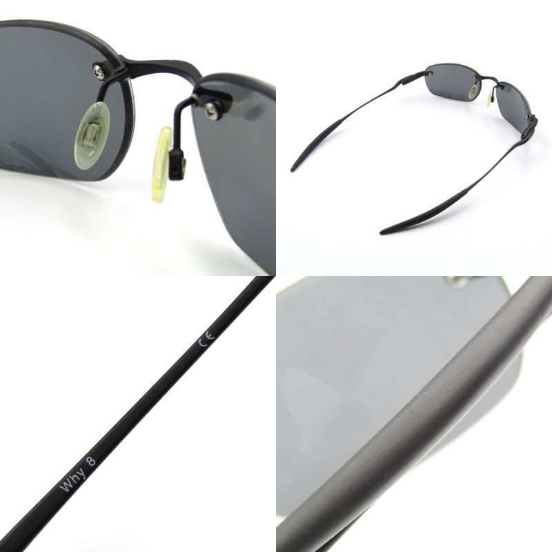 OAKLEY オークリー サングラス 12-829 Why 8.1 USA製 ホワイ8.1
