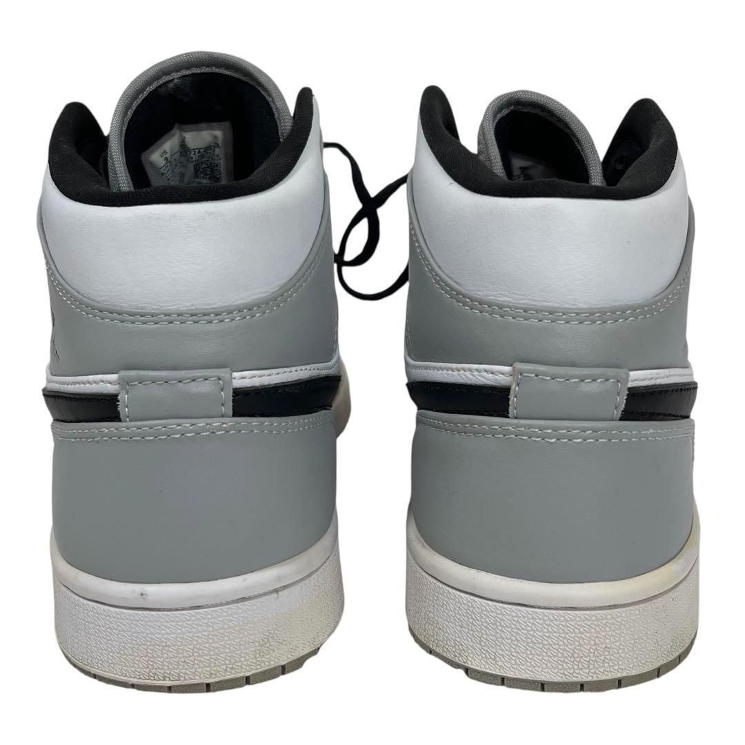 5615_4 NIKE Air Jordan 1 Mid スモークグレー 27 Nike Air Jordan 1 Mid 