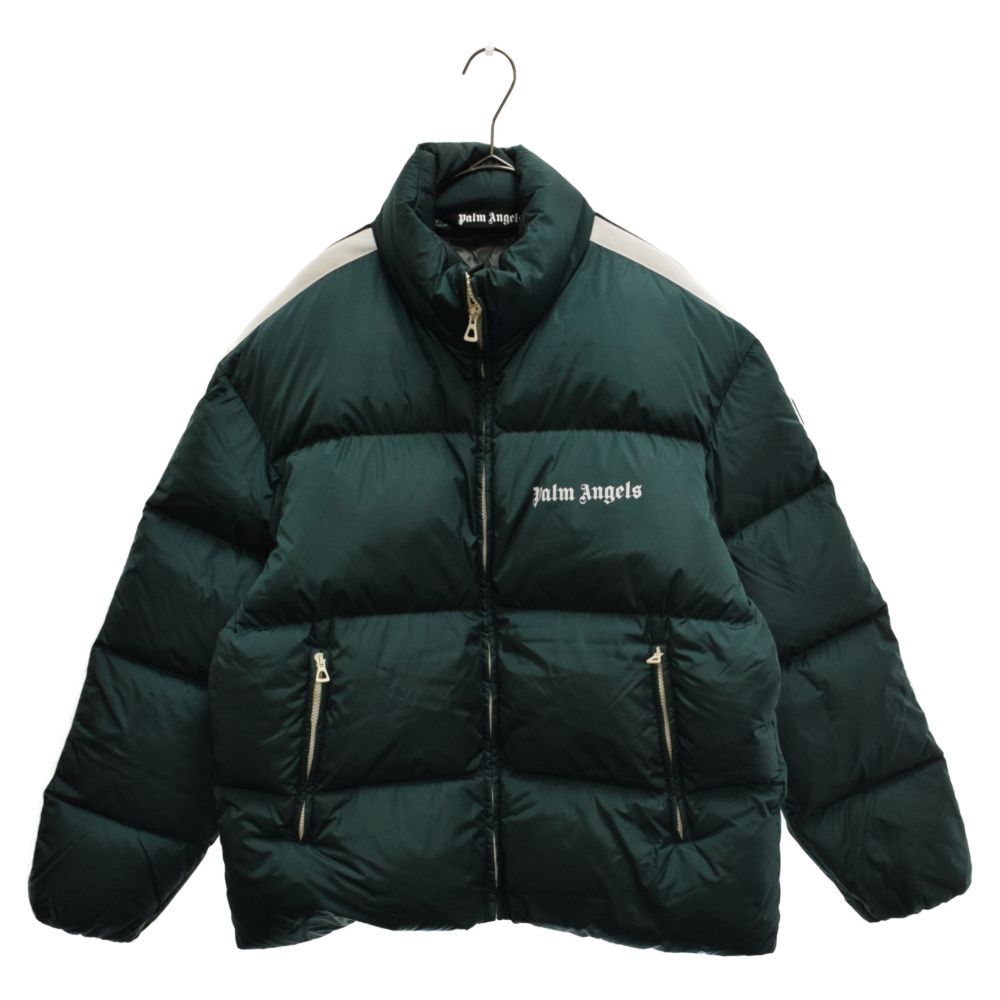 Palm Angels (パームエンジェルス) 22AW Classic Track Down Jacket クラシックトラックダウンジャケット  PMED019F22FAB001 グリーン - メルカリ