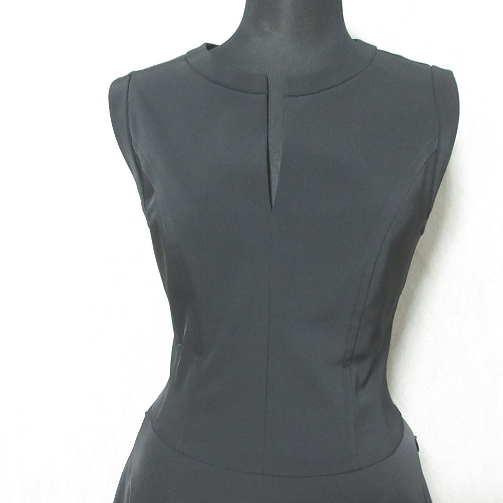美品 FOXEY NEW YORK フォクシーニューヨーク ストレッチ ノースリーブ 