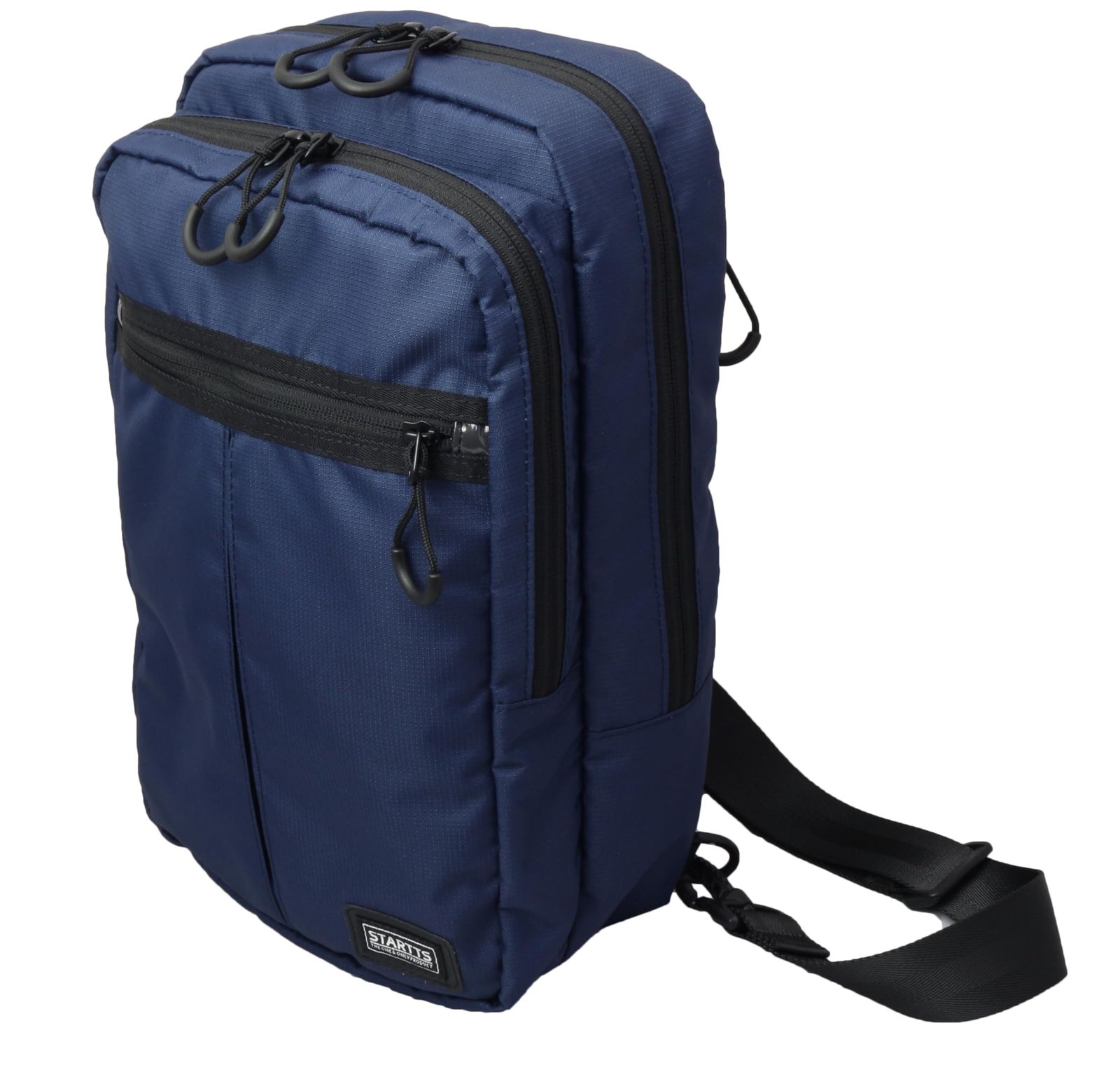 STARTTS スターツ ニュースタイルキャリー ビジネスバッグ スリングバッグ ワンショルダーバッグ 軽量 撥水 NS-03 ネイビー