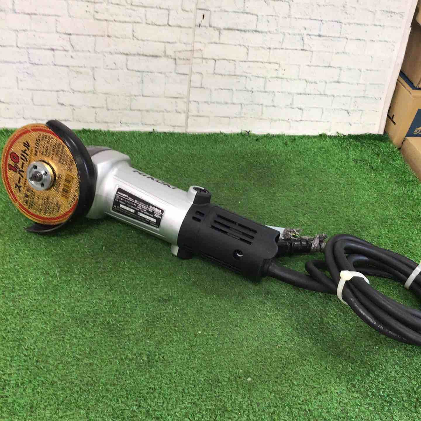 HiKOKI（日立工機） G10SHA AC100V ディスクグラインダ トイシ径100mm スナップスイッチタイプ アルミボディ [KH03] ハイコーキ HiKOKI 電気ディスクグラインダ 砥石径100MM スナップ