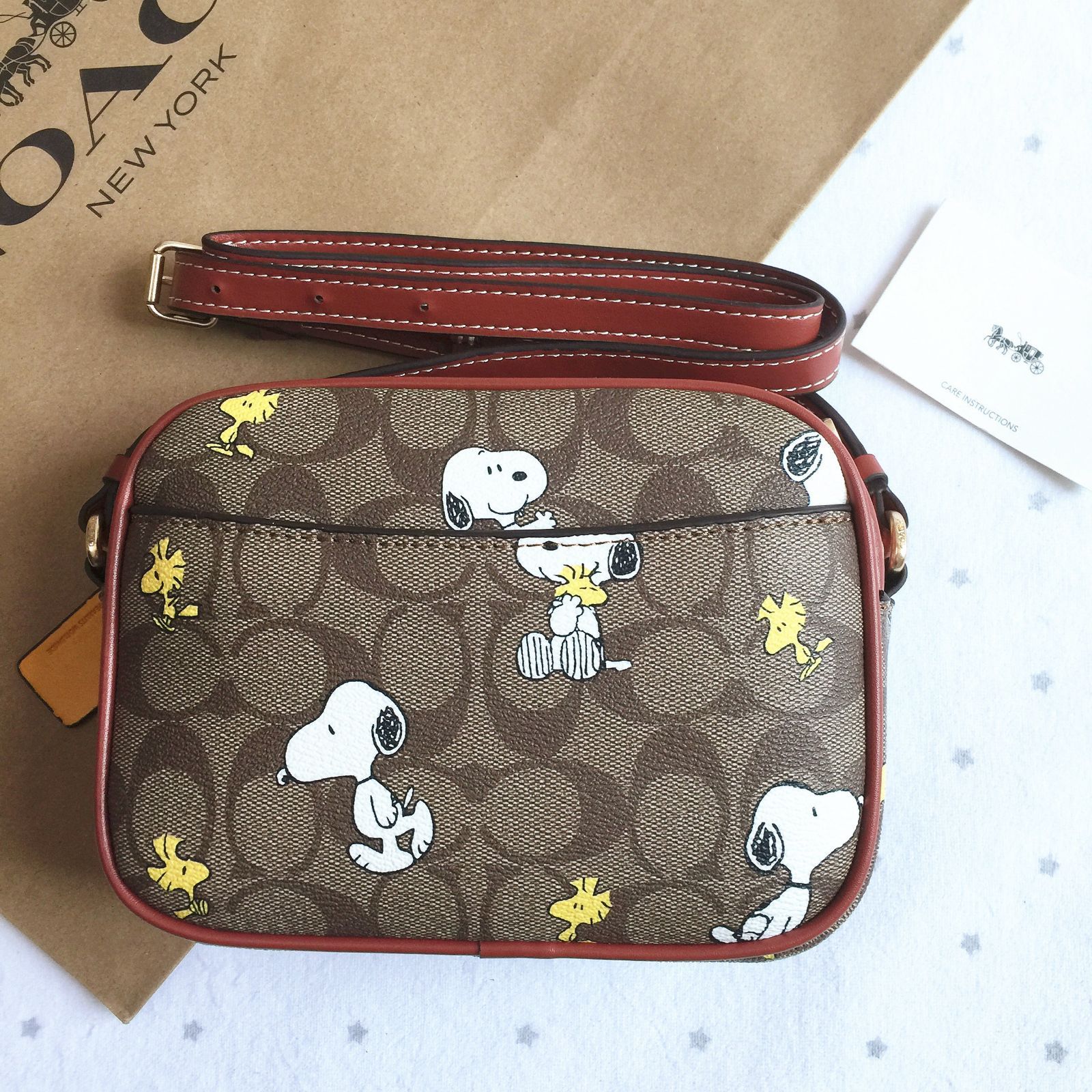 セール中】COACH コーチバッグ CF248 Coach x Peanuts スヌーピーコラボ ショルダーバッグ ボディーバッグ 斜めがけバッグ  レディース バッグ アウトレット品 新品未使用 - メルカリ