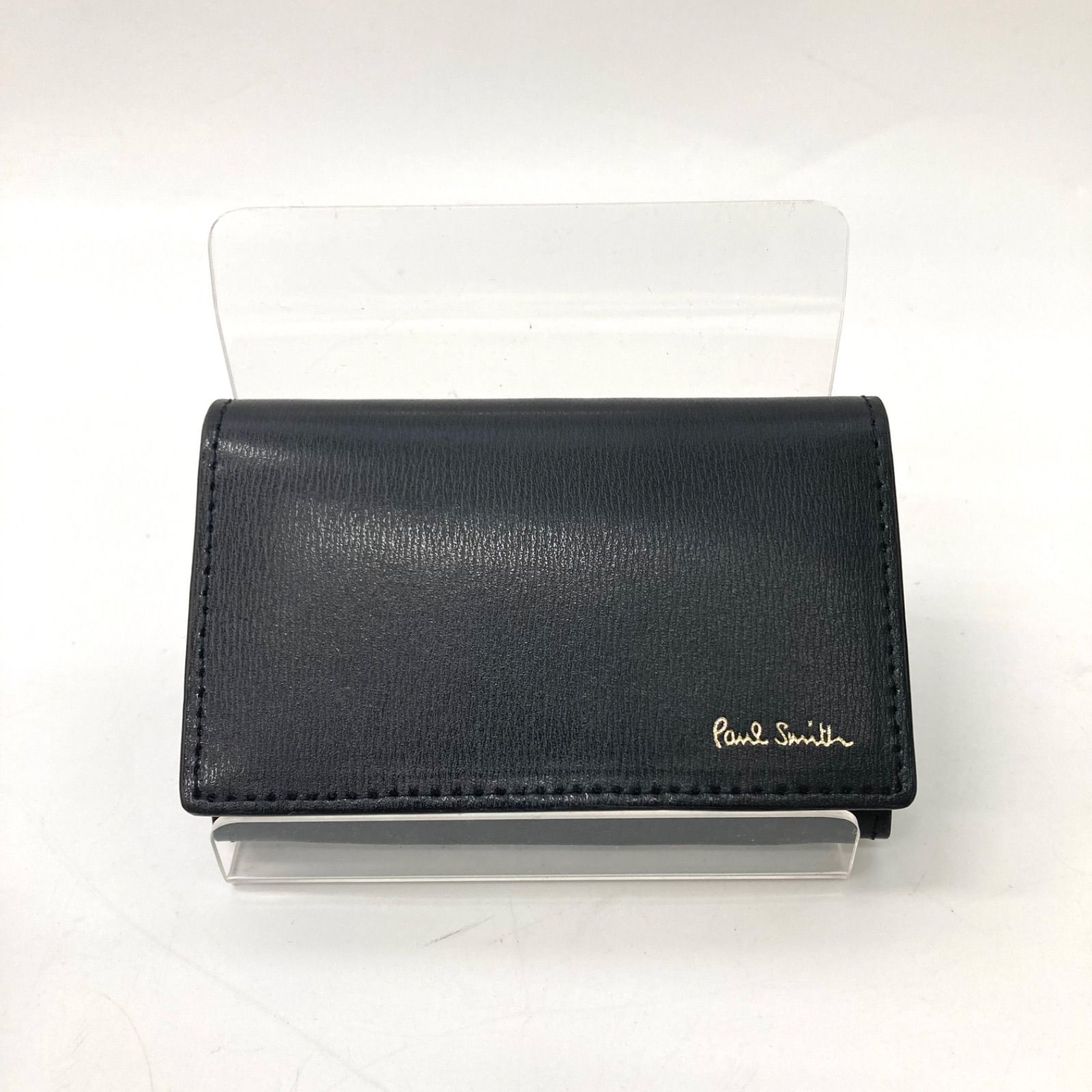Paul Smith ポール・スミス 名刺入れ ブラック 新品 ポールスミス 名刺入れ カードケース クラシックウォレット