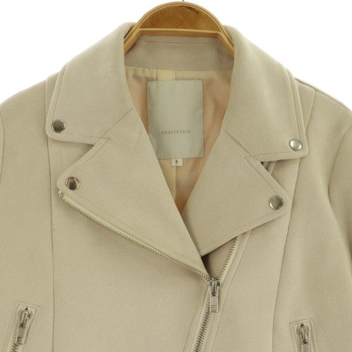 新品　美品　マーキュリーデュオ　フェイクスエード　ジャケット フェイクスエードコンパクトライダースジャケット[品番