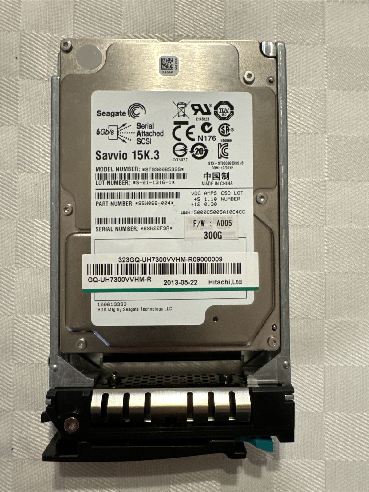 Seagate Savvio 15K.3 - ST9300653SS - 2.5 300GB SAS