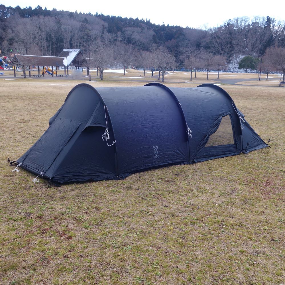 廃盤品 ディーオーディー DOD カマボコテント ソロ UL ブラック