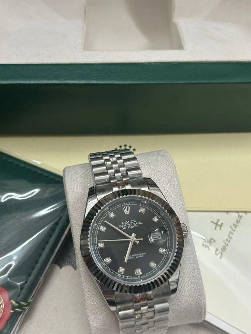 ROLEX Datejust 自動巻き腕時計 ブラック｜ ｜