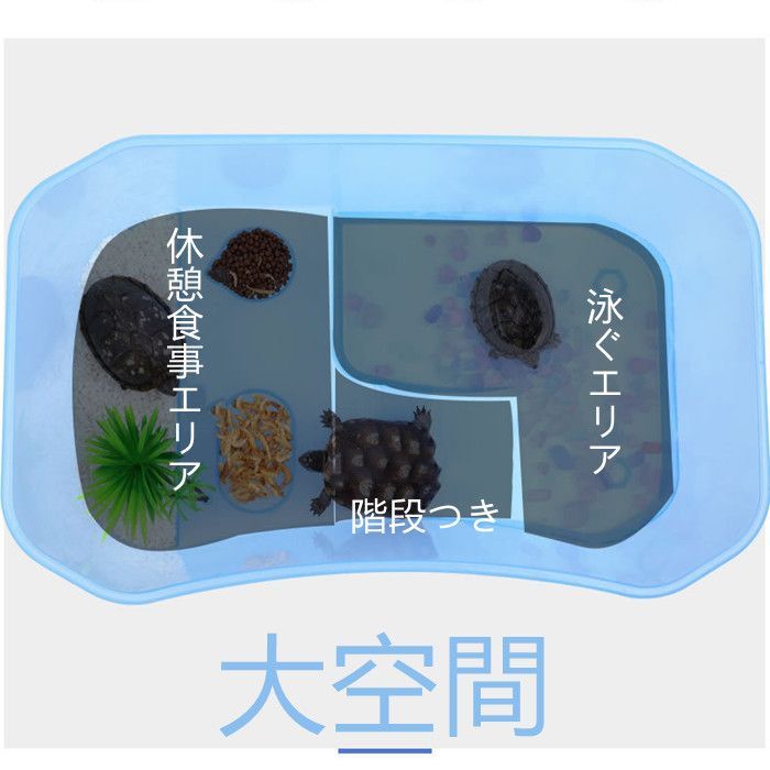 甲羅15cmまで対応 フタつき