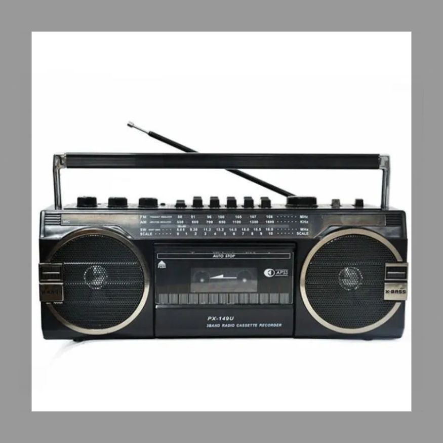 クラシックレトロMp 3プレーヤーcassette recordersステレオテープレコーダー