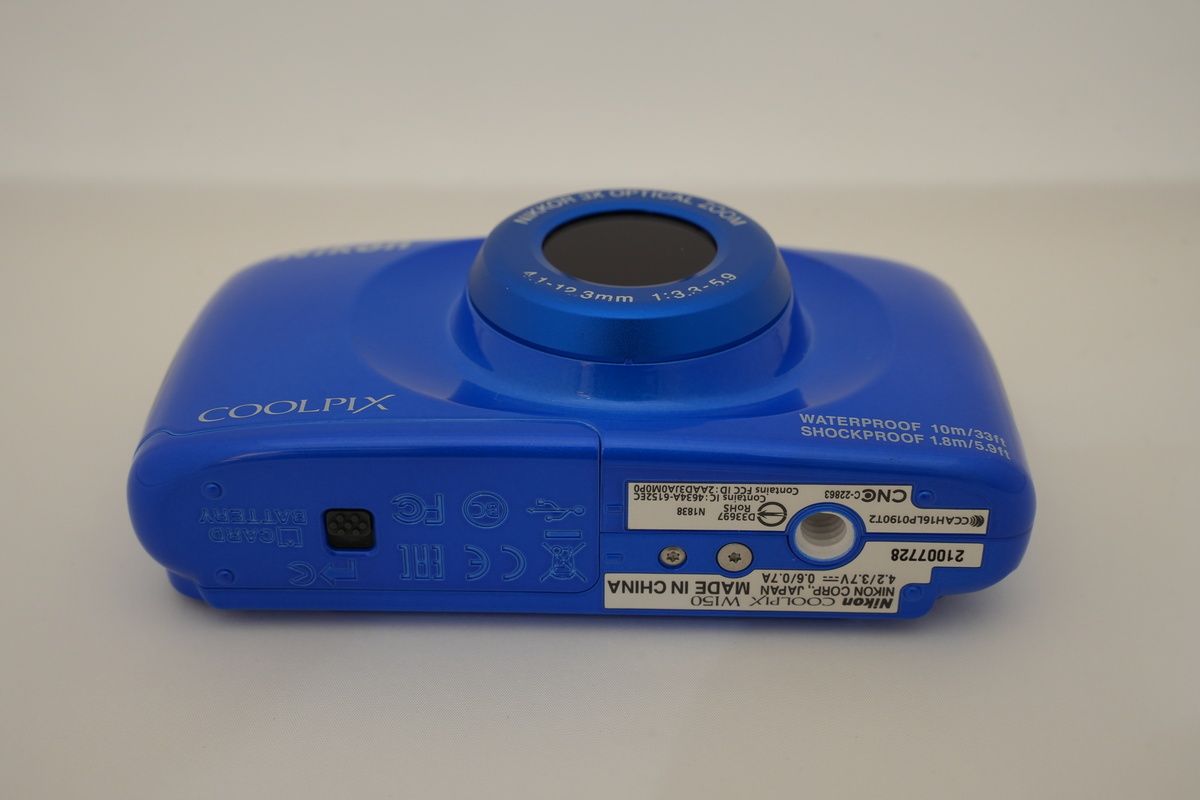 デジカメNikon COOLPIX W150 ブルー Wi-Fi　中古 imgrc0129370280.jpg